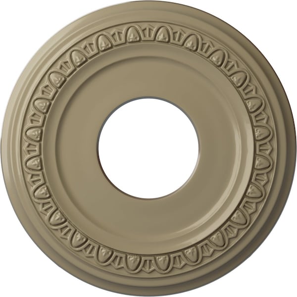 Ekena Millwork Jackson Ceiling Medallion (Fits Canopies up to 7 3/8"), 12 1/4"OD x 4"ID x 1 1/8"P, Gobi Desert CM12JAGDF - main